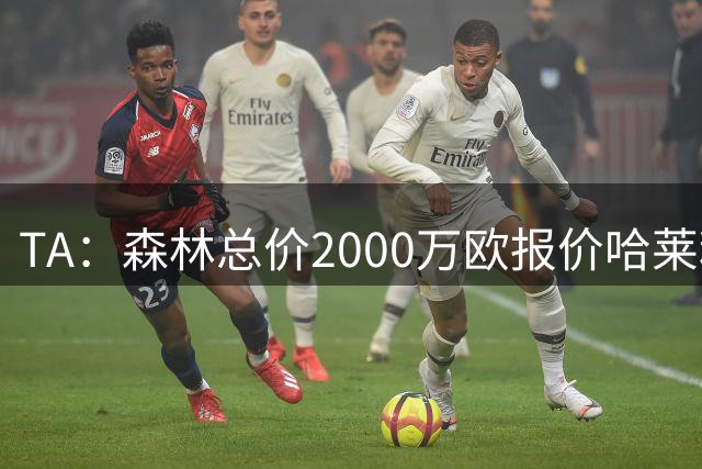 TA：森林总价2000万欧报价哈莱利，被圣吉罗斯拒绝